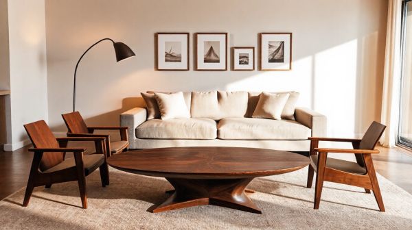 Top 10 tables basses ovales incontournables pour votre salon